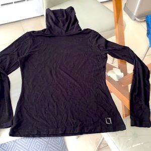 Cozy black turtle neck